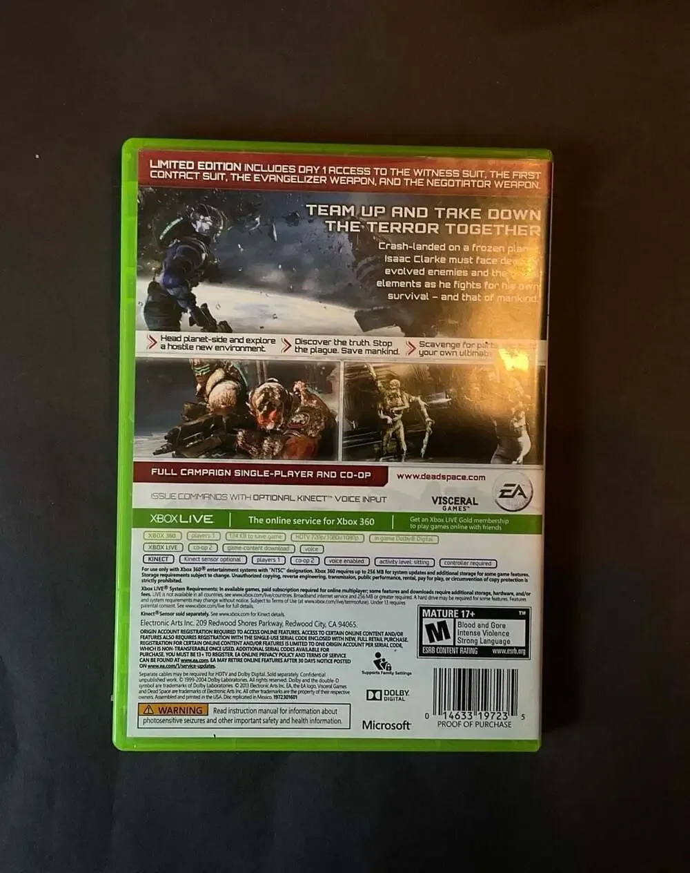 Dead Space 3 Limited Edition for Xbox 360
